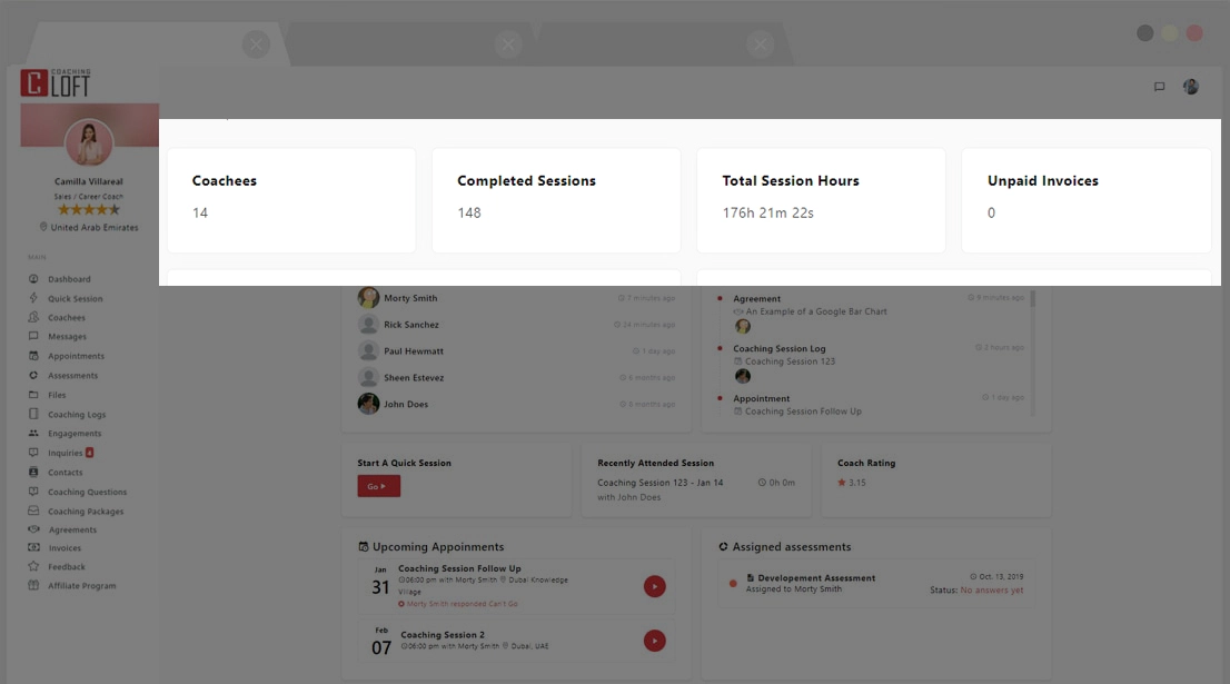 Online Coaching Platform