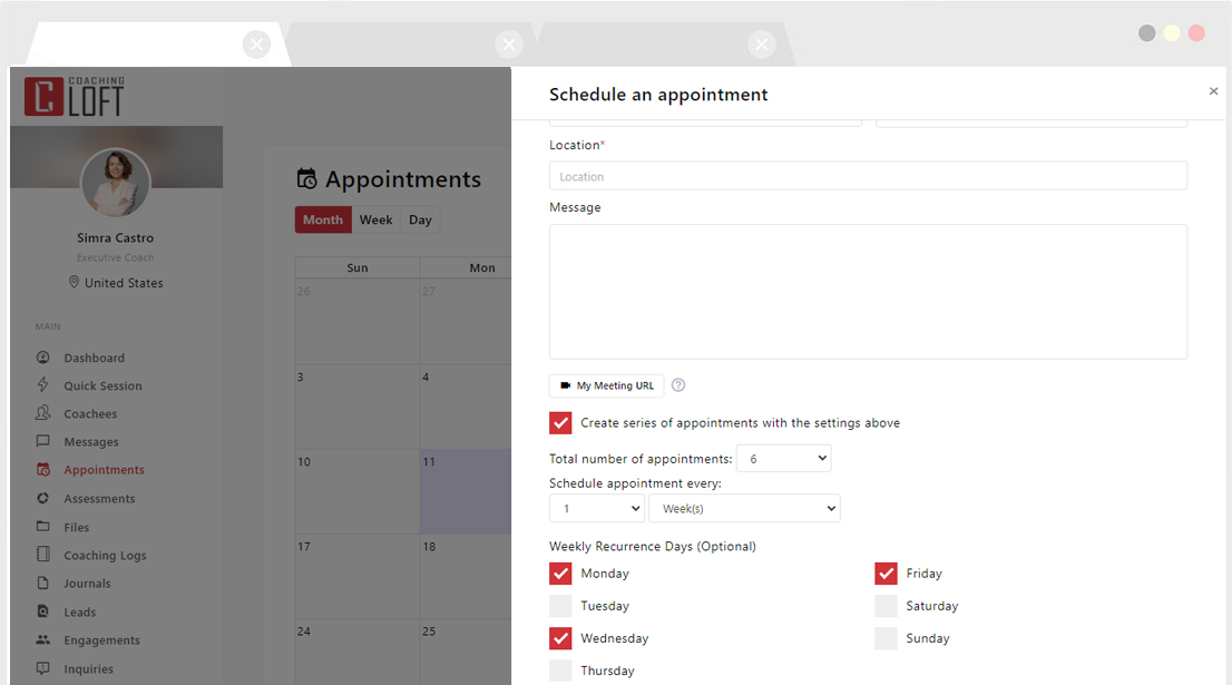 Appointment Calendar